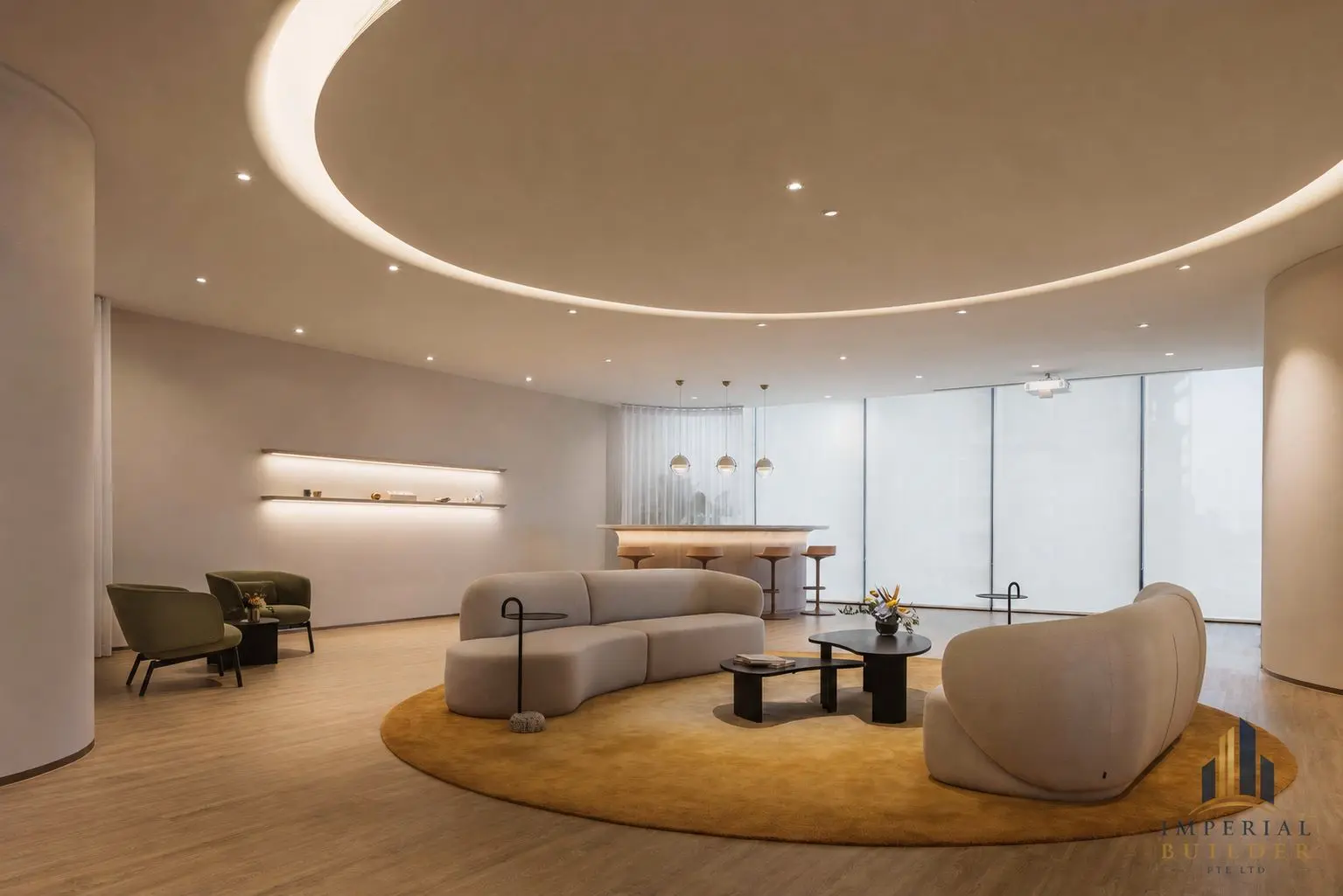 128 Beach Road, Guoco Midtown Office - Commercial Interior Design Project