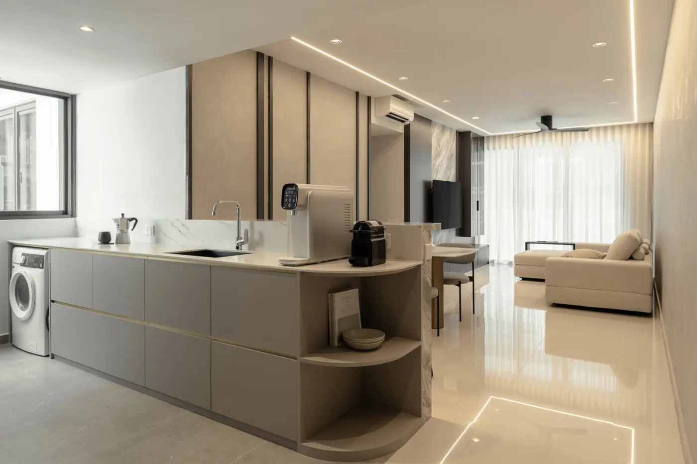 D'Initial Concept - Modern / Contemporary - Kitchen Area - New Condo - $105,000