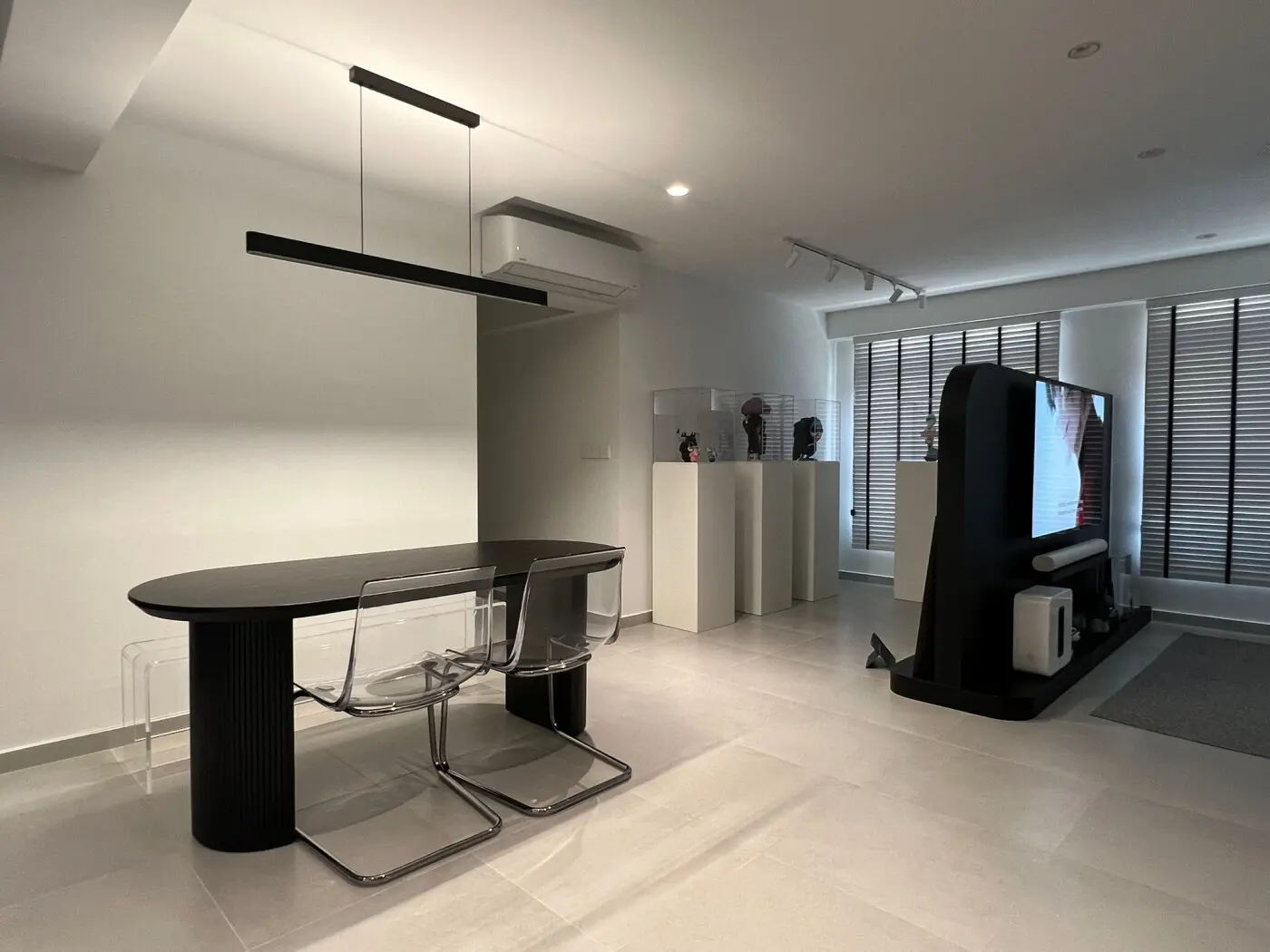 Wild Design - Black & White - Living hall - New HDB - $50,000