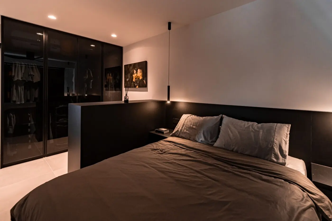 Wild Design - Black & White - Master Bedroom - New HDB - $50,000
