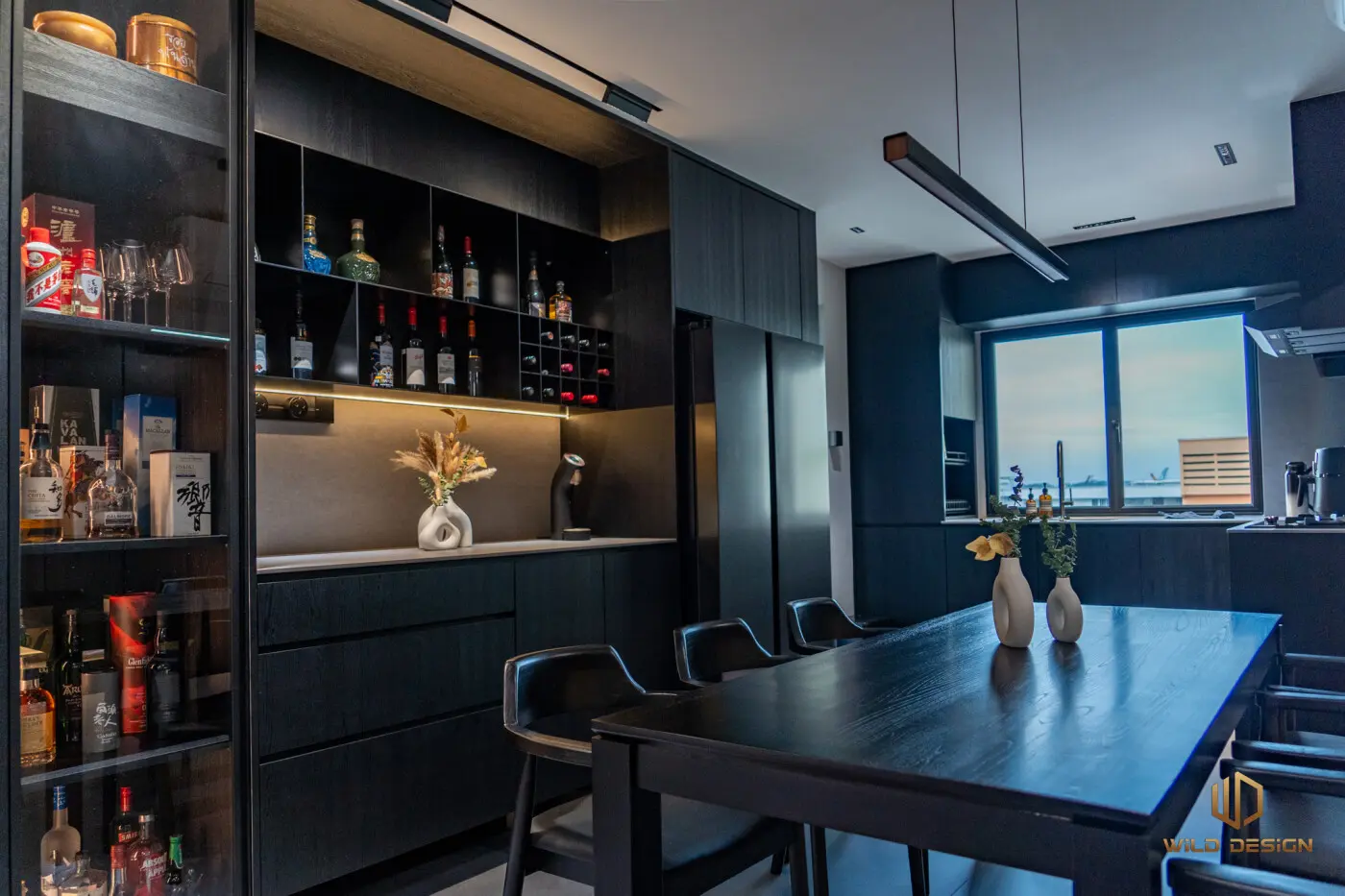 Wild Design - Black & White - Dry Pantry - Resale HDB - $75,000