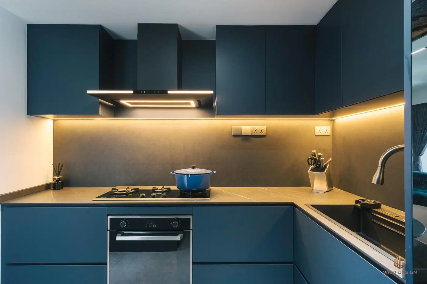 Wild Design - Black & White - Kitchen - New Condo - $60,000