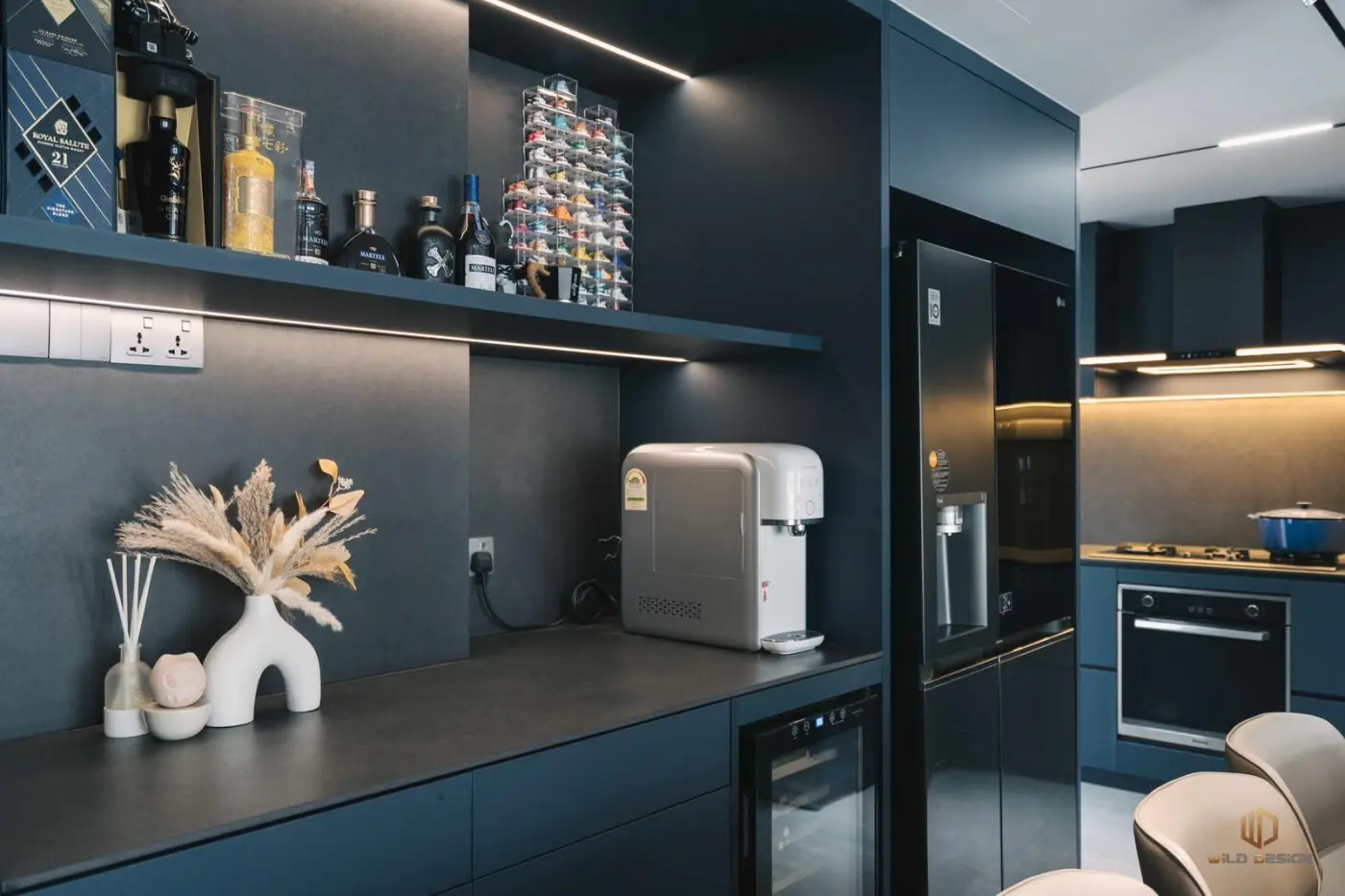 Wild Design - Black & White - Dry Pantry - New Condo - $60,000