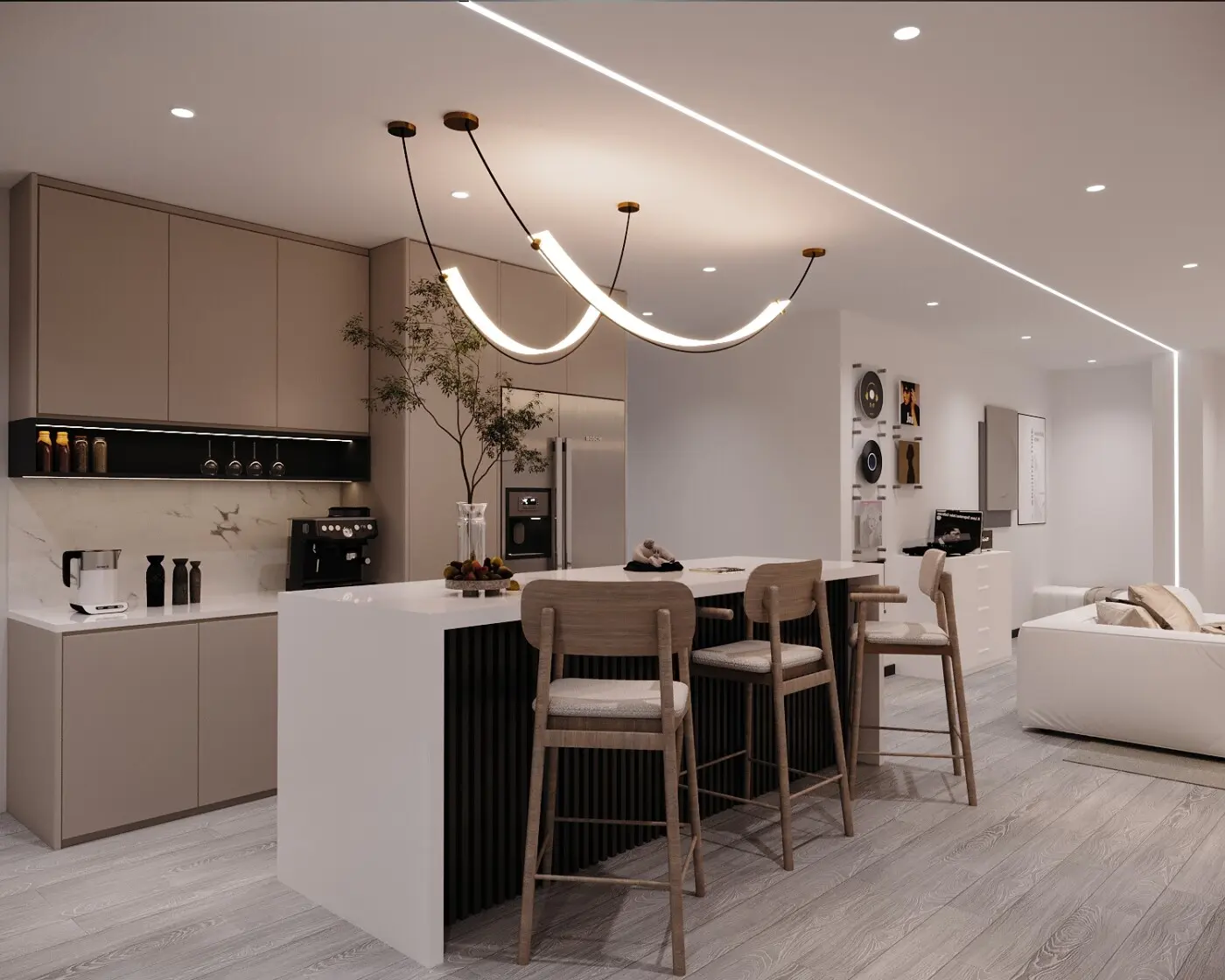 Wild Design - Modern / Contemporary - Kitchen area - Resale HDB - $75,000