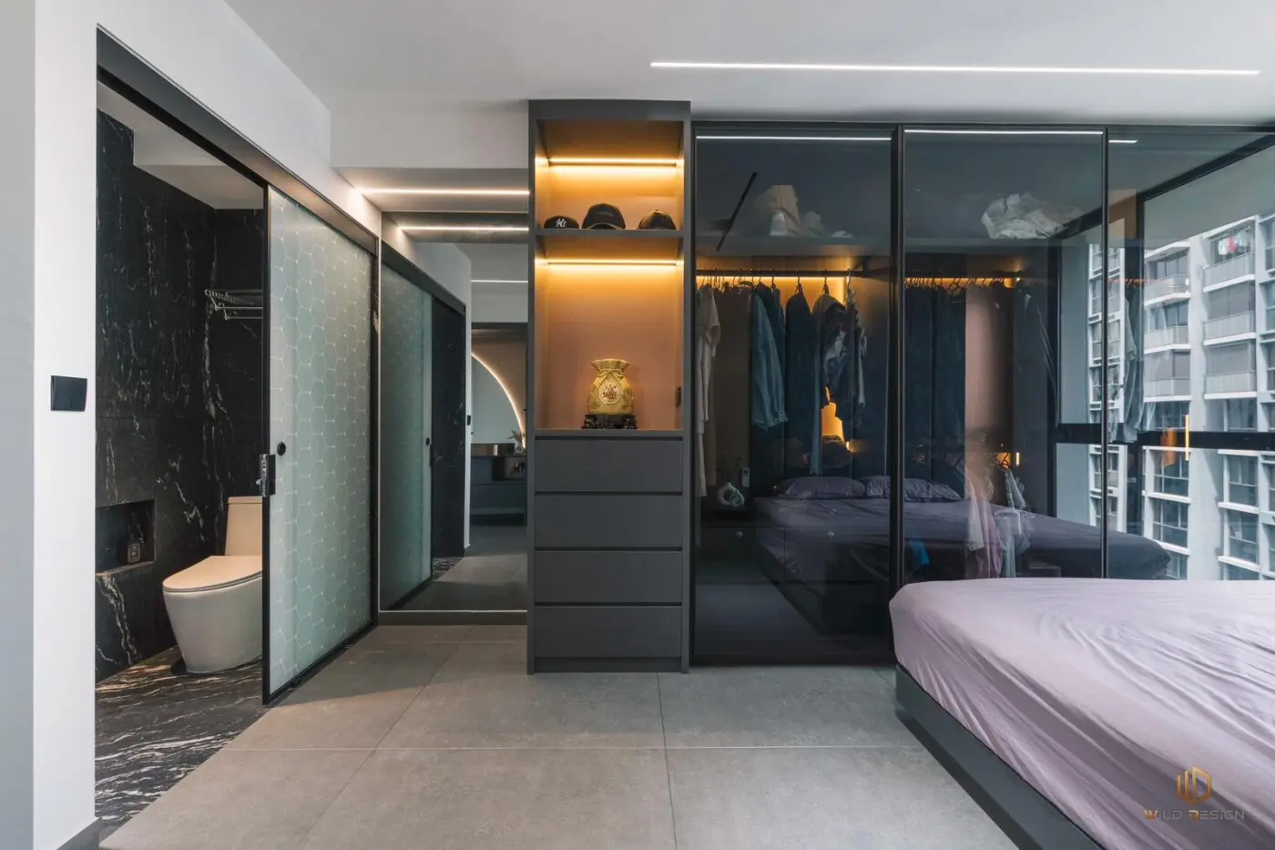 Wild Design - Black & White - Master Bedroom - New Condo - $60,000