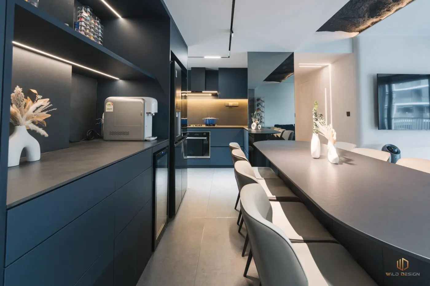 Wild Design - Black & White - Dry Pantry - New Condo - $60,000