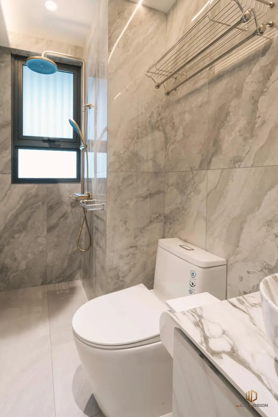 Wild Design - Black & White - Common Bathroom - New Condo - $60,000