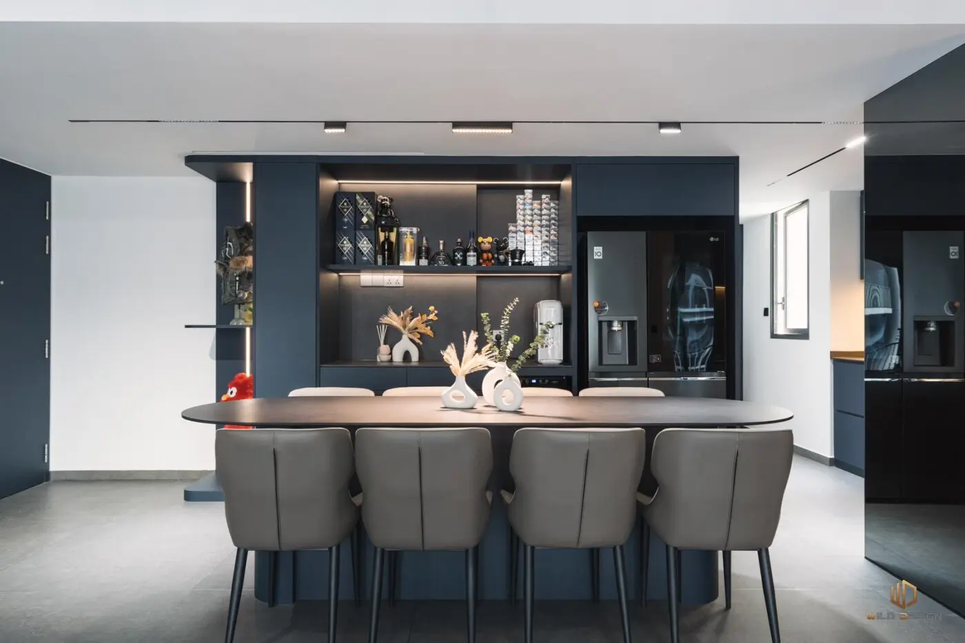 Wild Design - Black & White - Dining Area - New Condo - $60,000