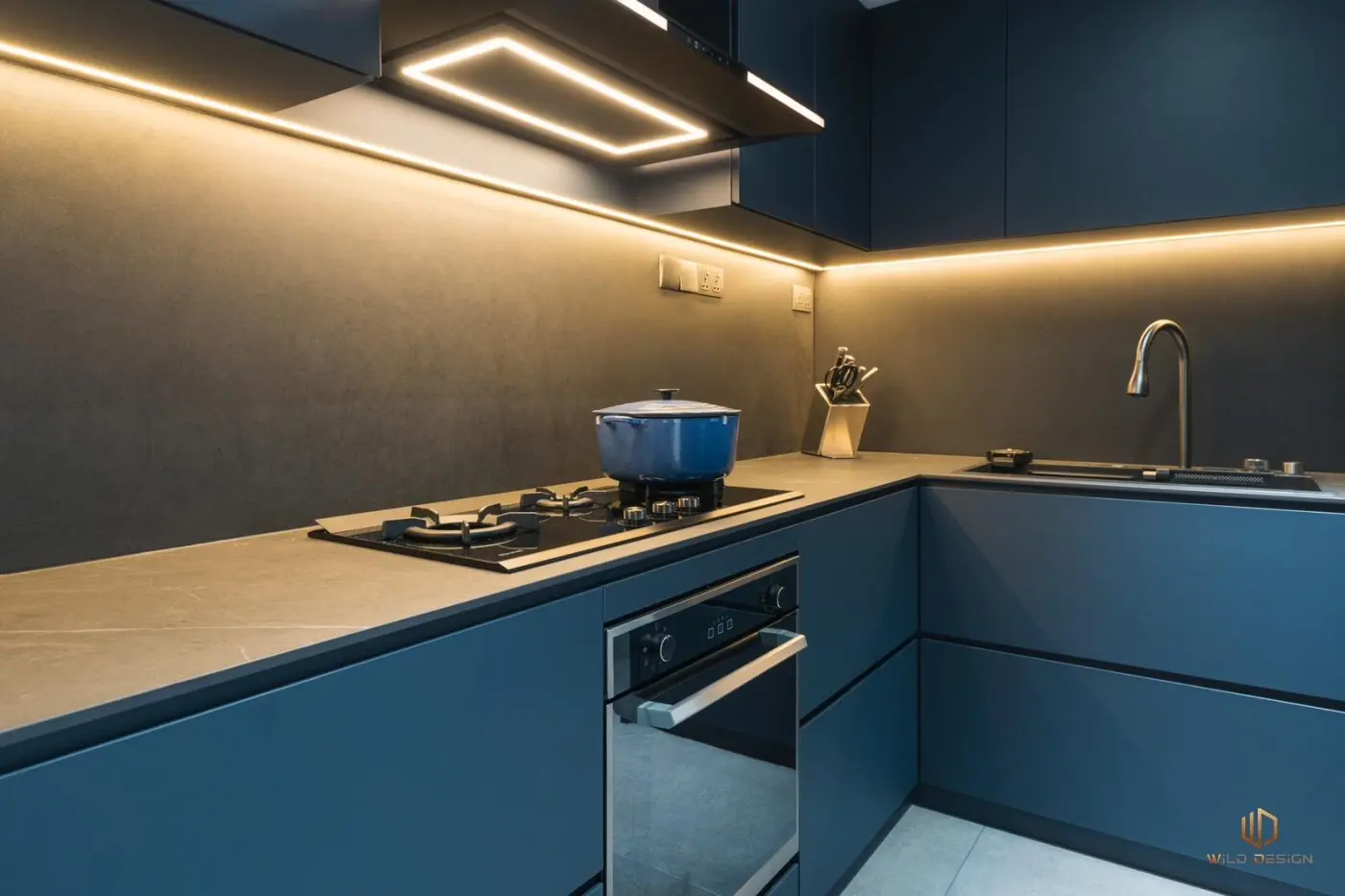 Wild Design - Black & White - Kitchen - New Condo - $60,000