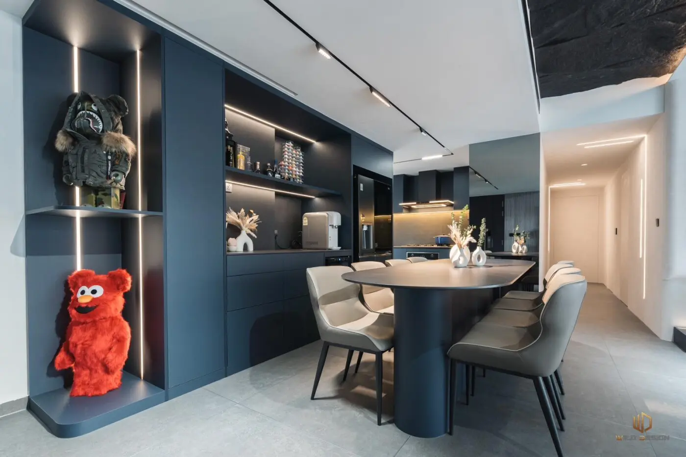 Wild Design - Black & White - Dining Area - New Condo - $60,000