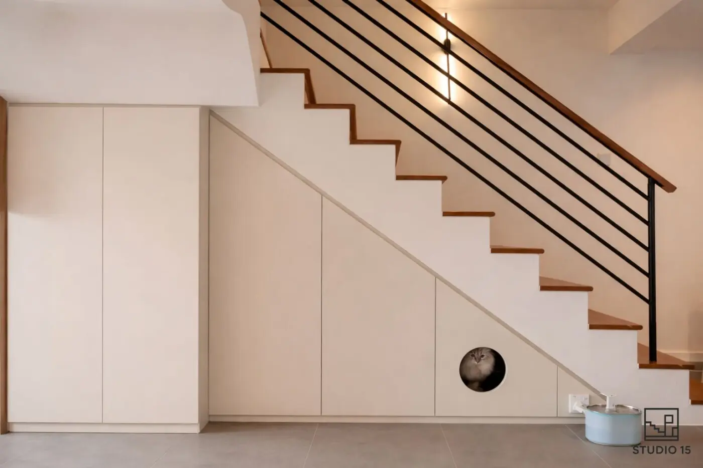 Studio 15 Interior - Minimalistic / Scandinavian - Living Room - Resale HDB - $120,000