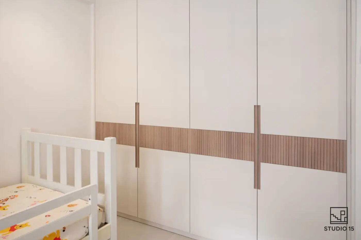 Studio 15 Interior - Minimalistic / Scandinavian - Common Bedroom - Resale HDB - $120,000