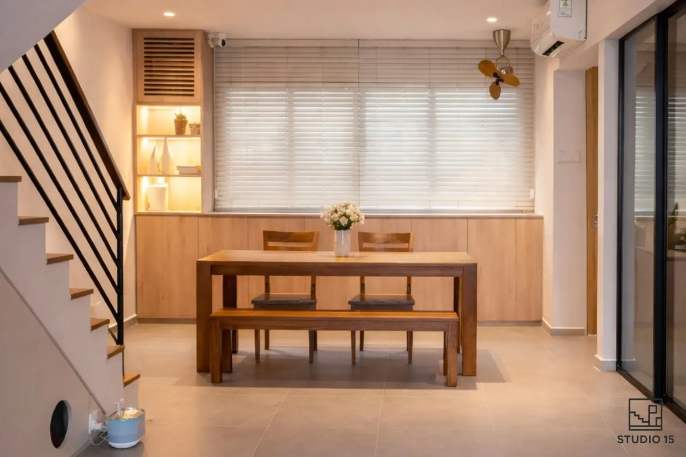 Studio 15 Interior - Minimalistic / Scandinavian - Dining Room - Resale HDB - $120,000