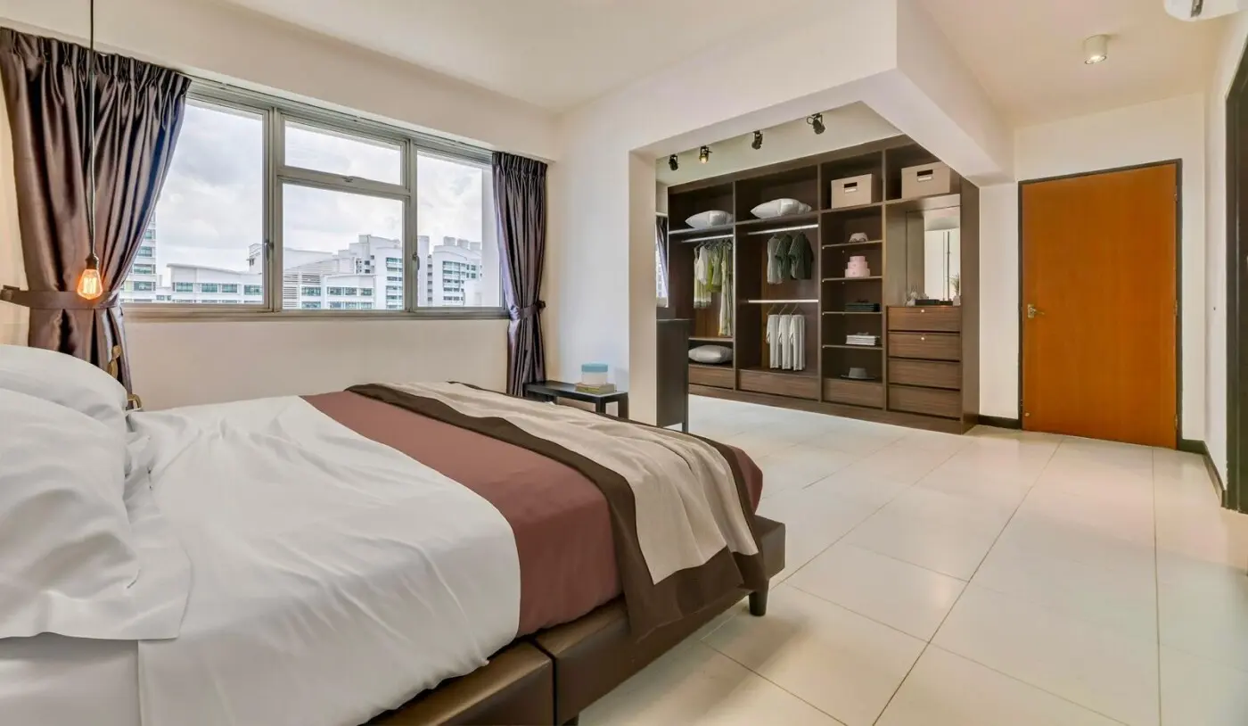 Ascent Collective - Black & White - Master Bedroom - New HDB - $30,000