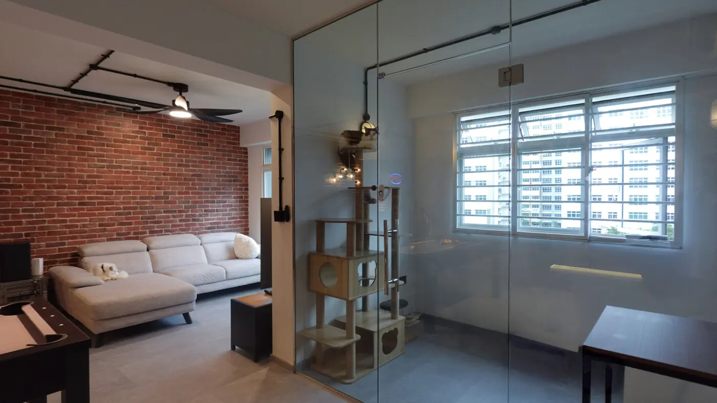 Mikaboo Interior - Industrial / Raw -  - Resale HDB - $50,000