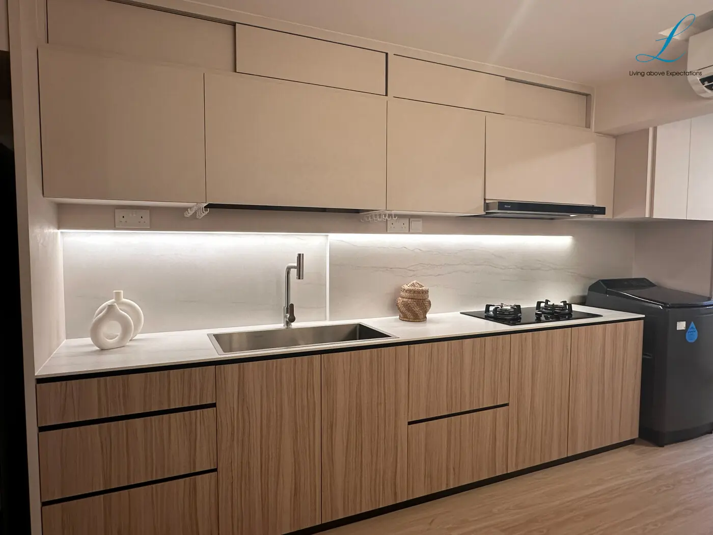 Explore Living - Retro / Vintage - Kitchen - Resale HDB - $70,000