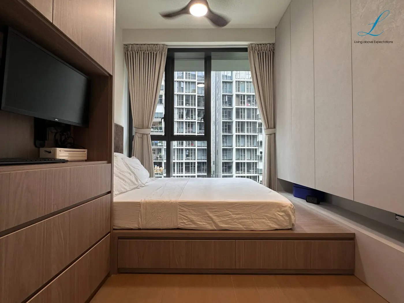 Explore Living - Modern / Contemporary - Master bedroom - New Condo - $70,000