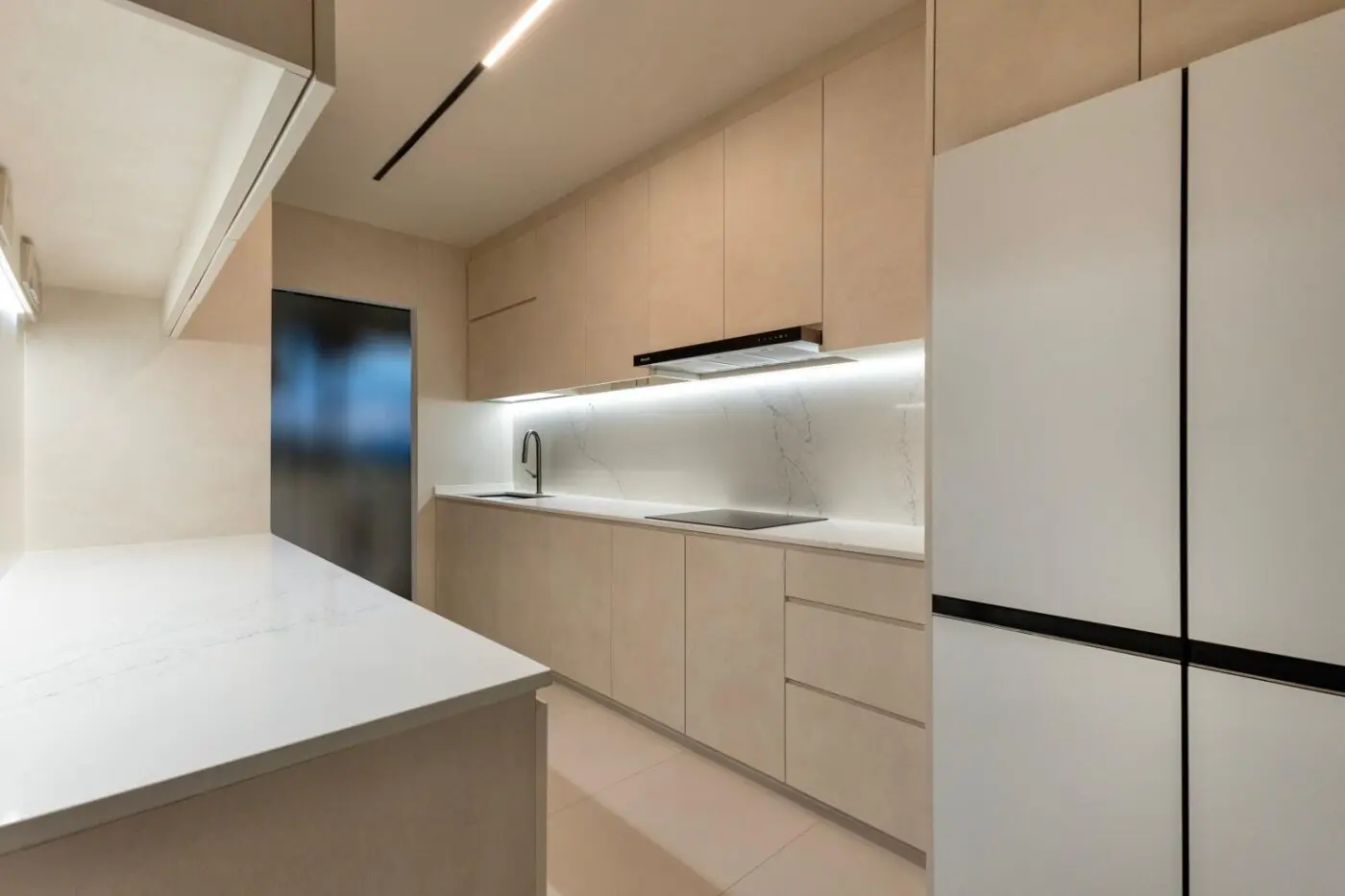 QB Concept - Minimalistic / Scandinavian - Kitchen - New HDB - $60,000