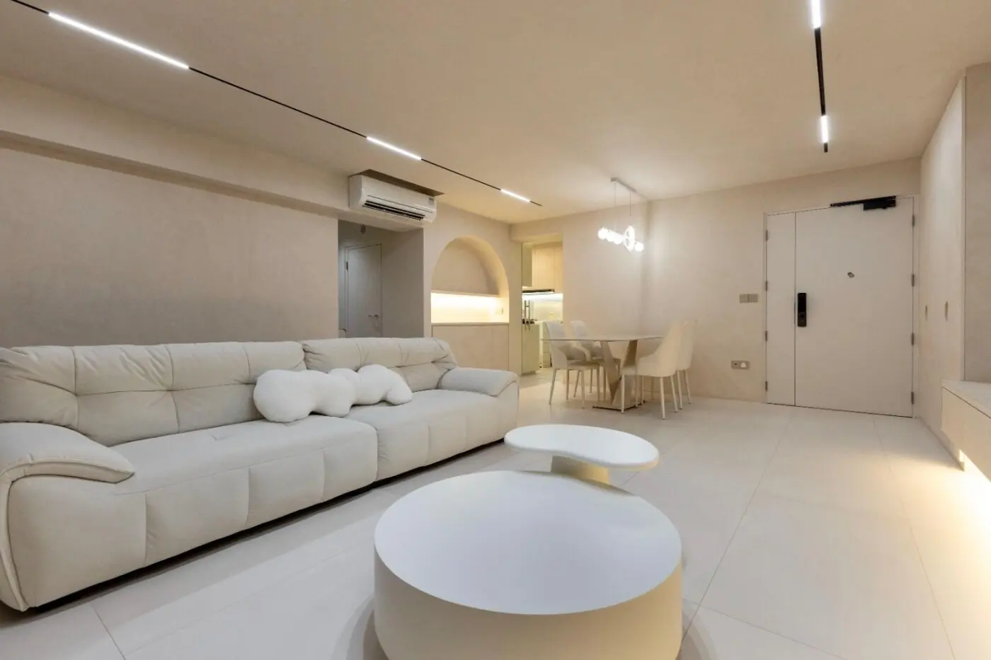 QB Concept - Minimalistic / Scandinavian - Living Room - New HDB - $60,000