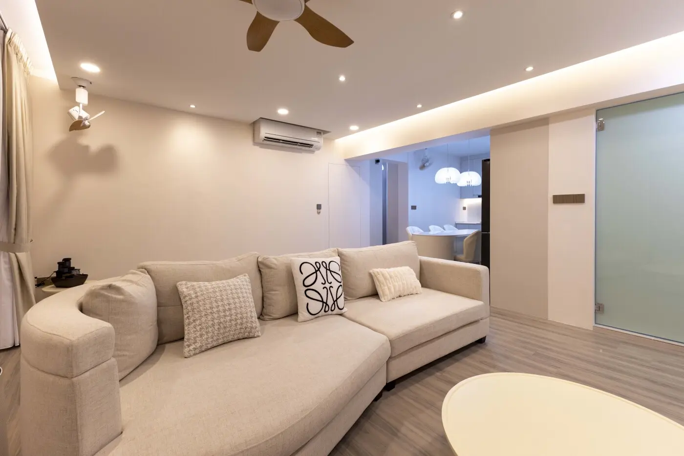 QB Concept - Minimalistic / Scandinavian - Living Room - New HDB - $691,108