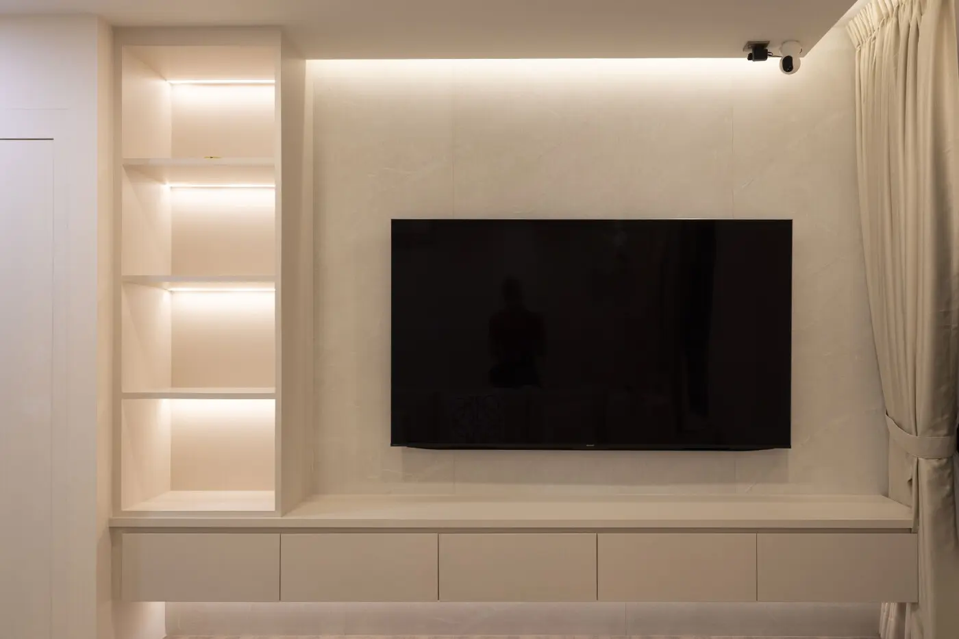 QB Concept - Minimalistic / Scandinavian - Living Room - New HDB - $691,108