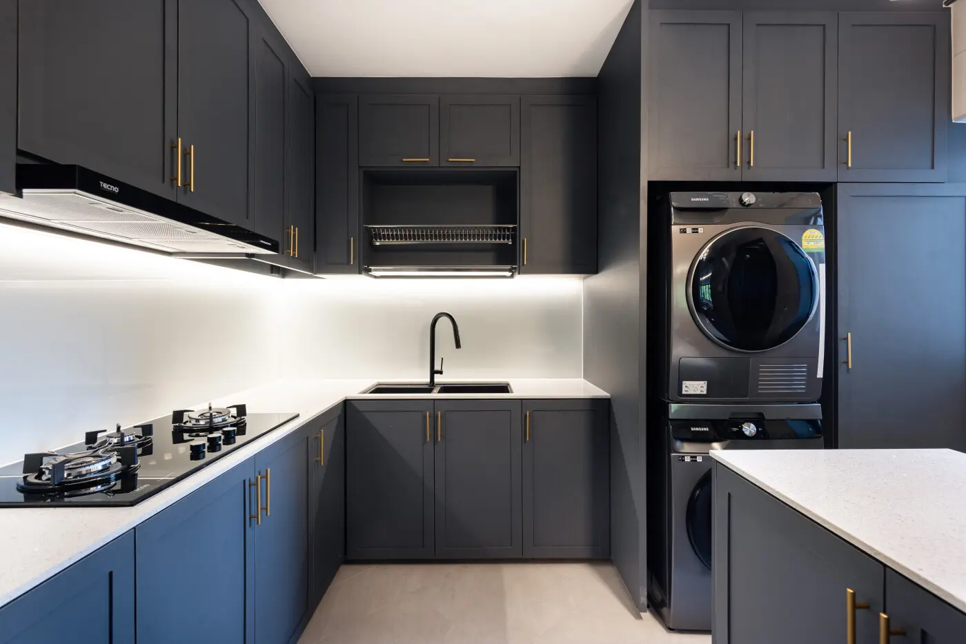 ID At Works - Balinese / Bohemian - Kitchen - Resale HDB - $80,000