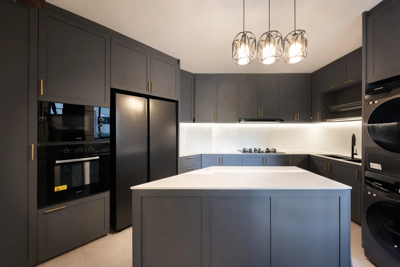 ID At Works - Balinese / Bohemian - Kitchen - Resale HDB - $80,000