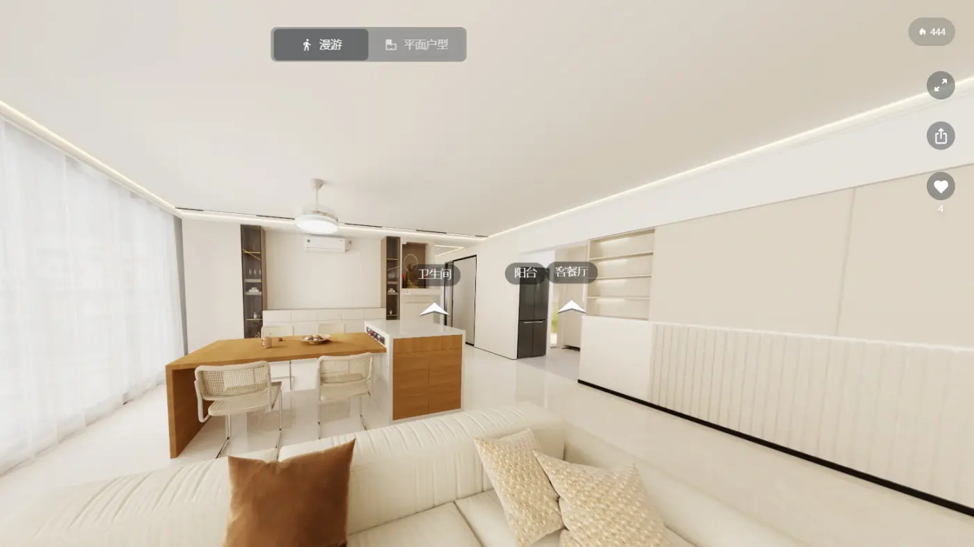 Snimay - Minimalistic / Scandinavian - Living Room - Resale HDB - $124,999