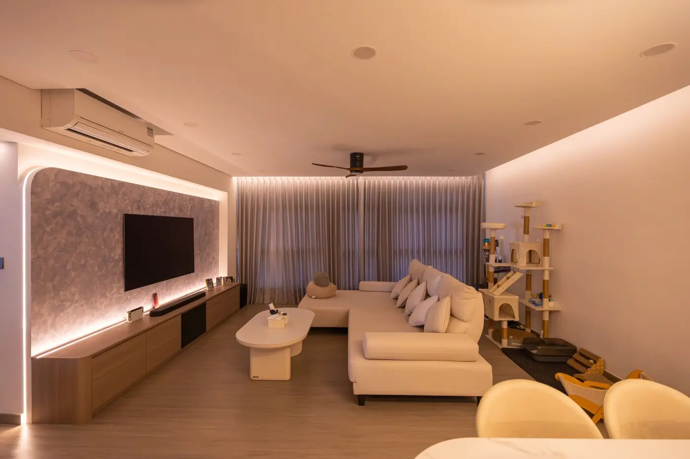 Mercurial Interior Design - Minimalistic / Scandinavian - Living - New HDB - $65,000