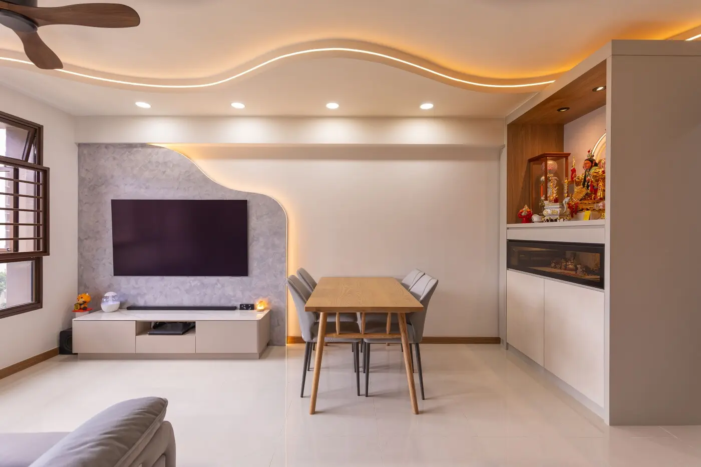 Mercurial Interior Design - Minimalistic / Scandinavian - Living - New HDB - $35,000