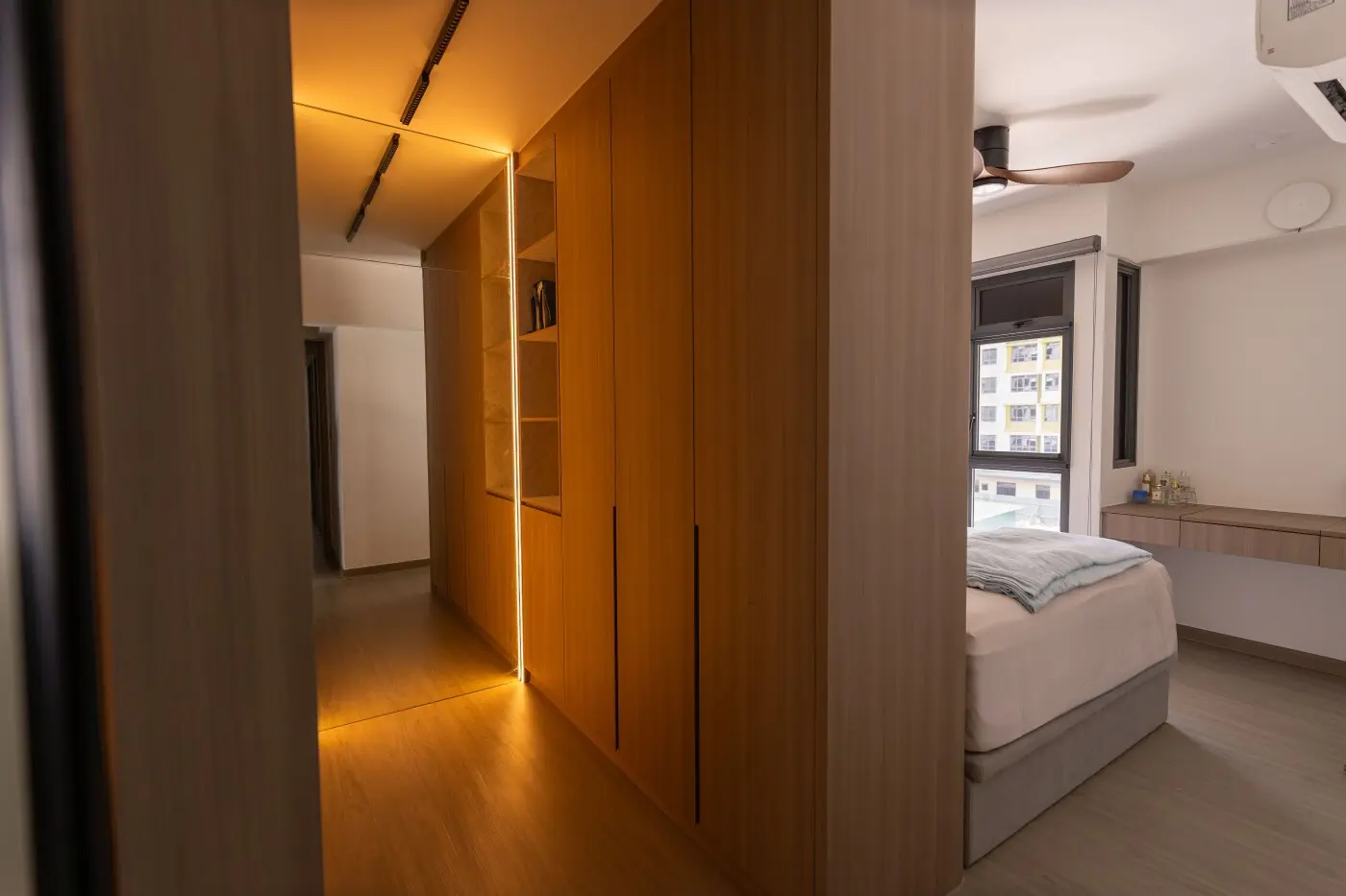 Mercurial Interior Design - Minimalistic / Scandinavian - Master Bedroom - New HDB - $65,000