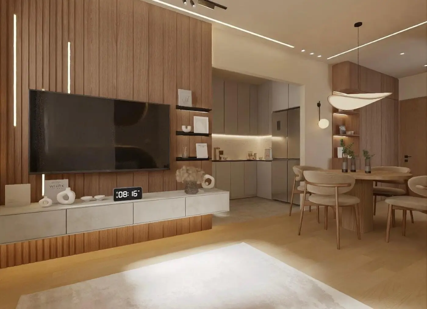 Joust Interior Design Studio - Minimalistic / Scandinavian - Living/Dining - New HDB - $25,000