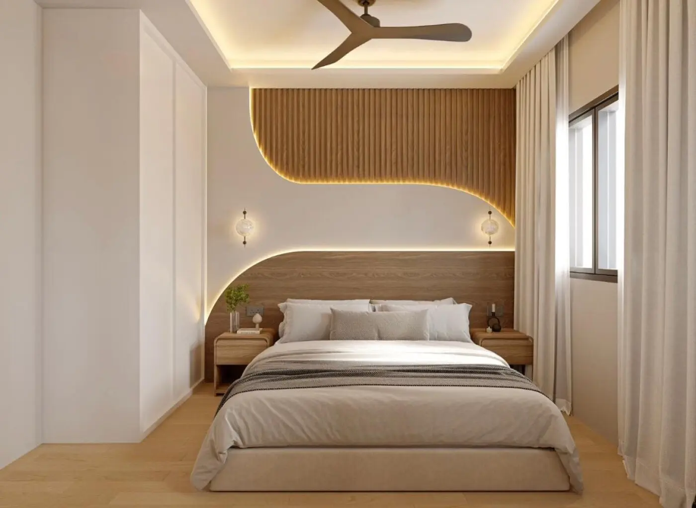 Joust Interior Design Studio - Minimalistic / Scandinavian - Master Bedroom - New HDB - $25,000