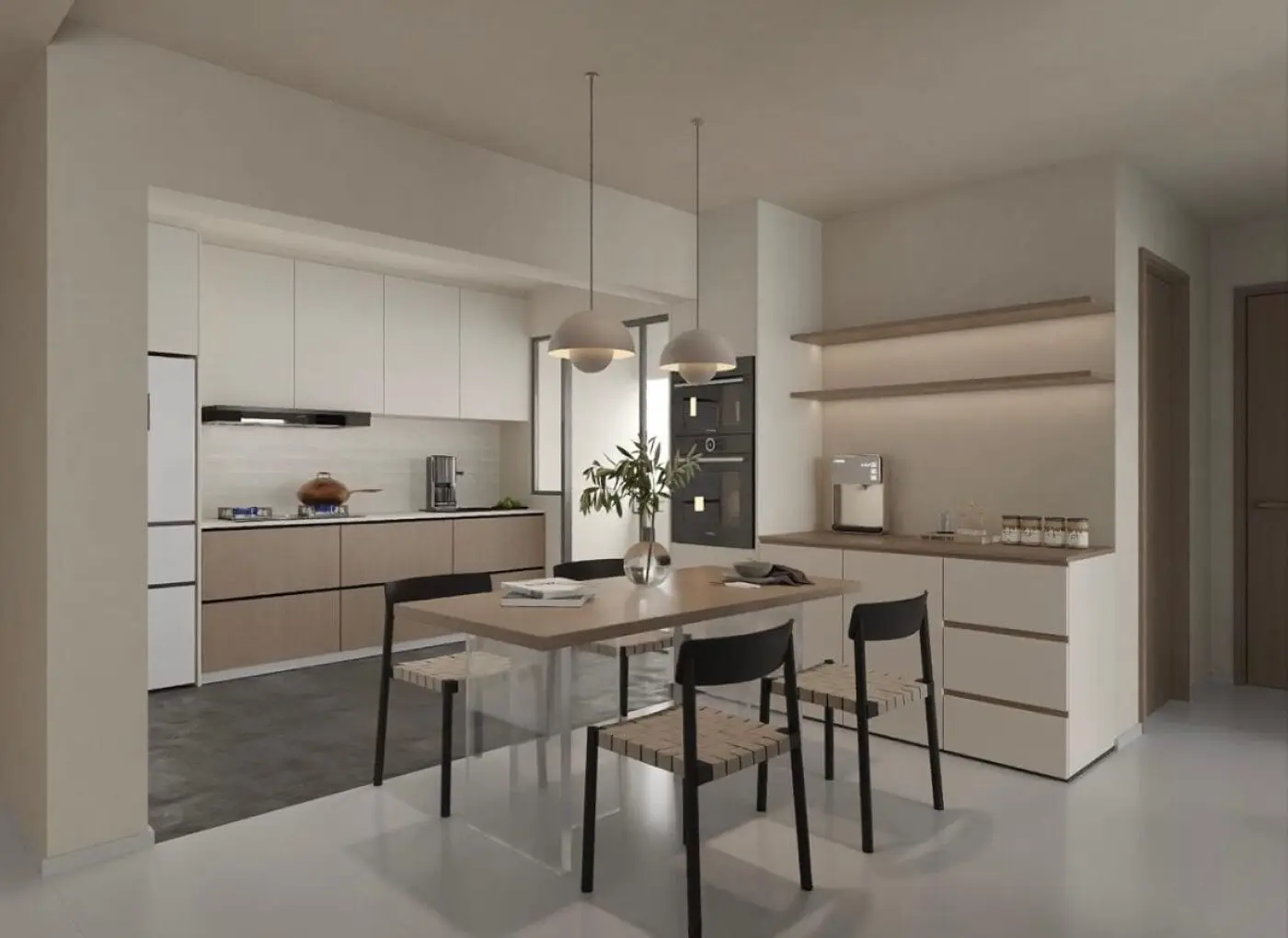 Joust Interior Design Studio - Modern / Contemporary - Kitchen/Dining - Resale HDB - $40,000