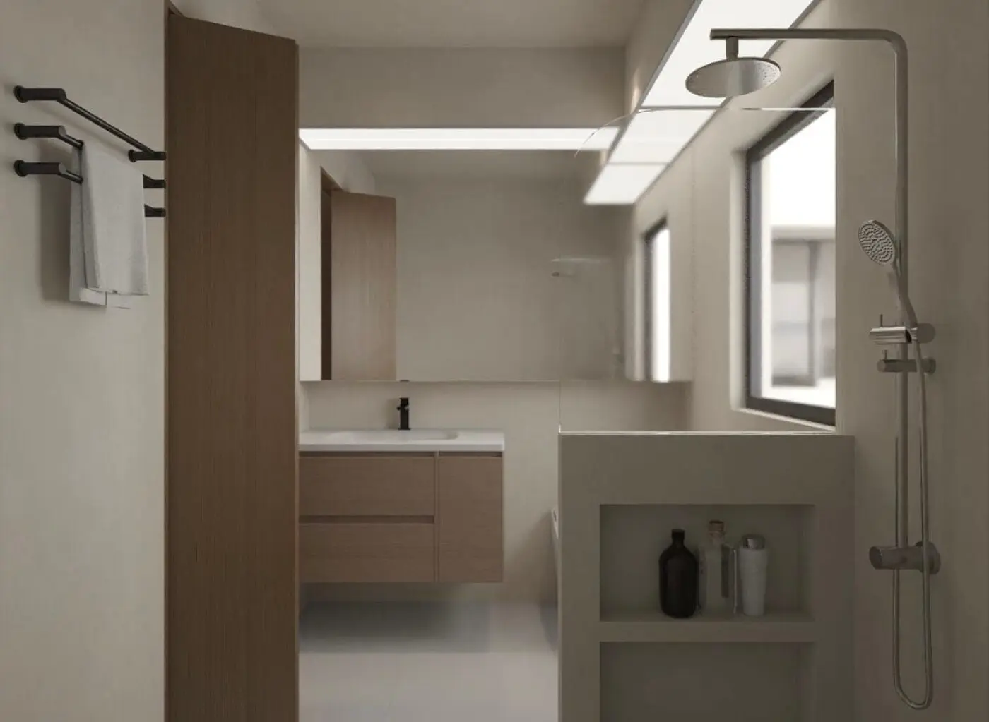 Joust Interior Design Studio - Modern / Contemporary - Master Bathroom - Resale HDB - $40,000