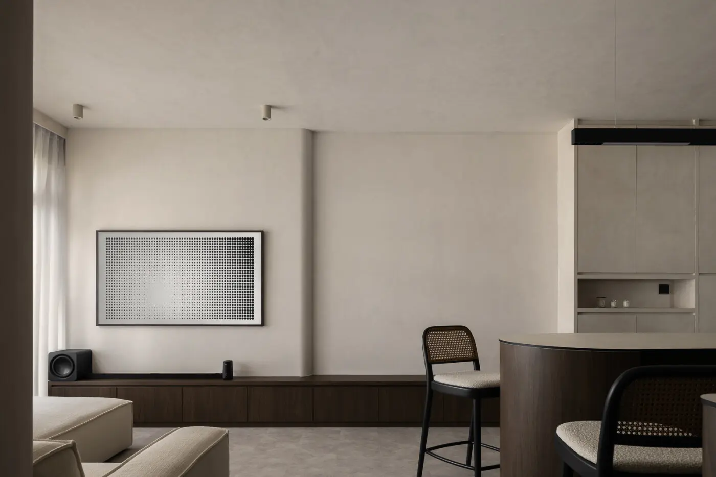 Aart Boxx Interior - Minimalistic / Scandinavian - Living Room - New HDB - $54,000