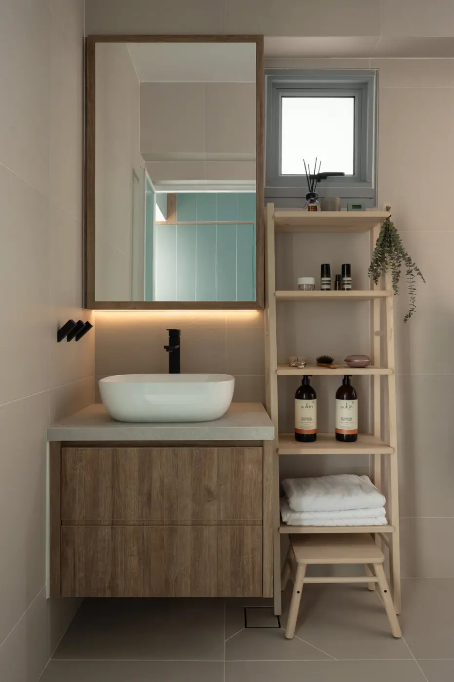 Aart Boxx Interior - Minimalistic / Scandinavian - Bathroom - Resale HDB - $100,000