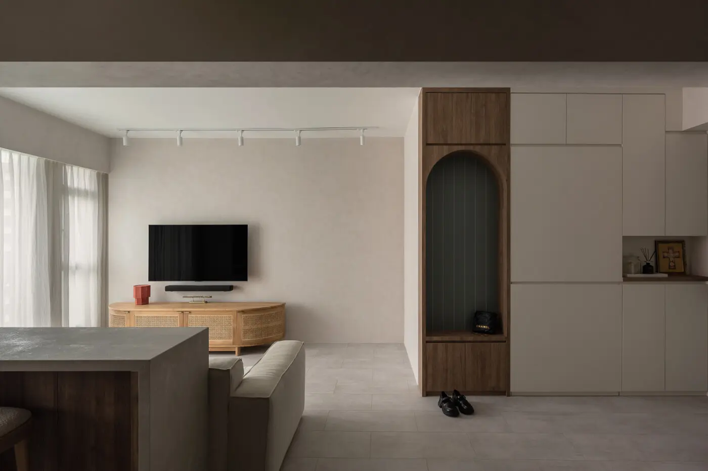 Aart Boxx Interior - Minimalistic / Scandinavian - Living Room - Resale HDB - $100,000