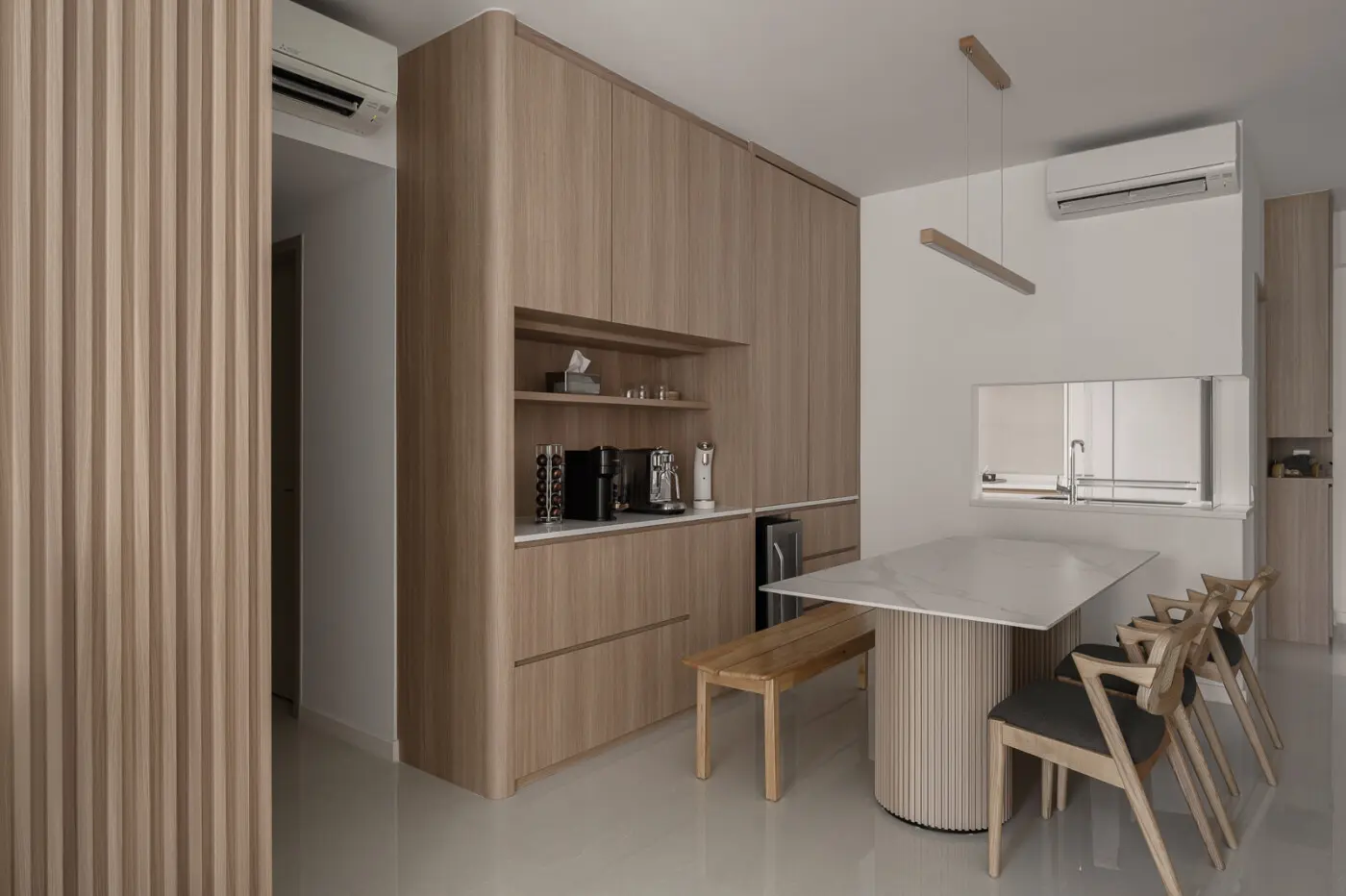Aart Boxx Interior - Minimalistic / Scandinavian - Dining Room - New Condo - $50,000