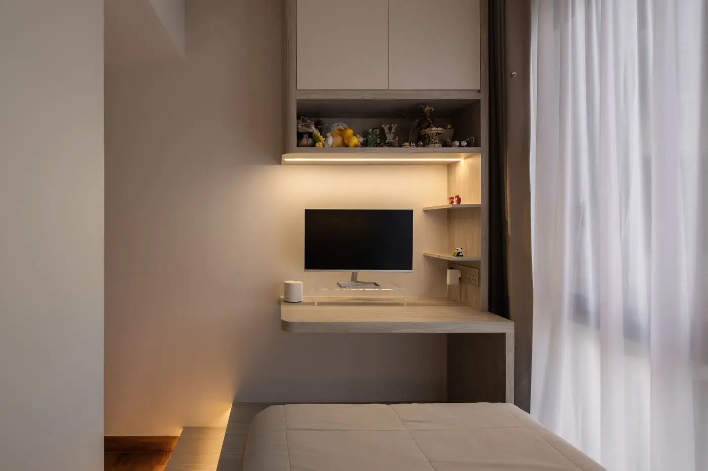 Aart Boxx Interior - Minimalistic / Scandinavian - Bedroom - Resale Condo - $62,000