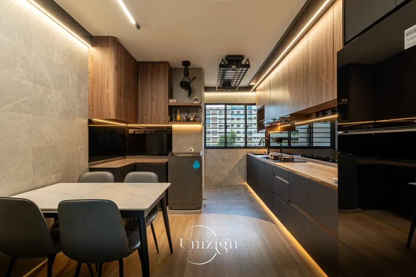 Unizign - Modern / Contemporary -  - Resale HDB - $12,000