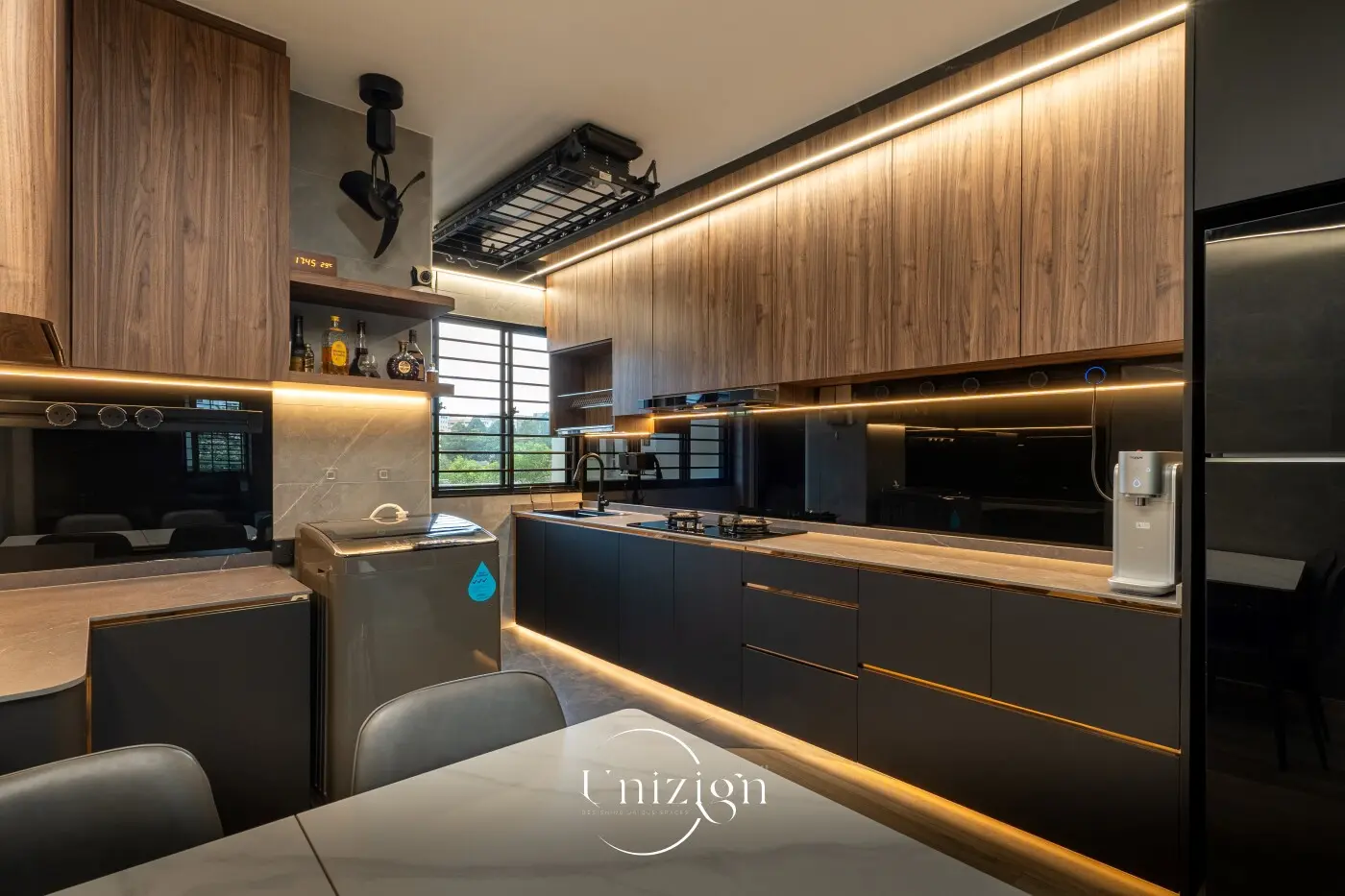 Unizign - Modern / Contemporary -  - Resale HDB - $12,000