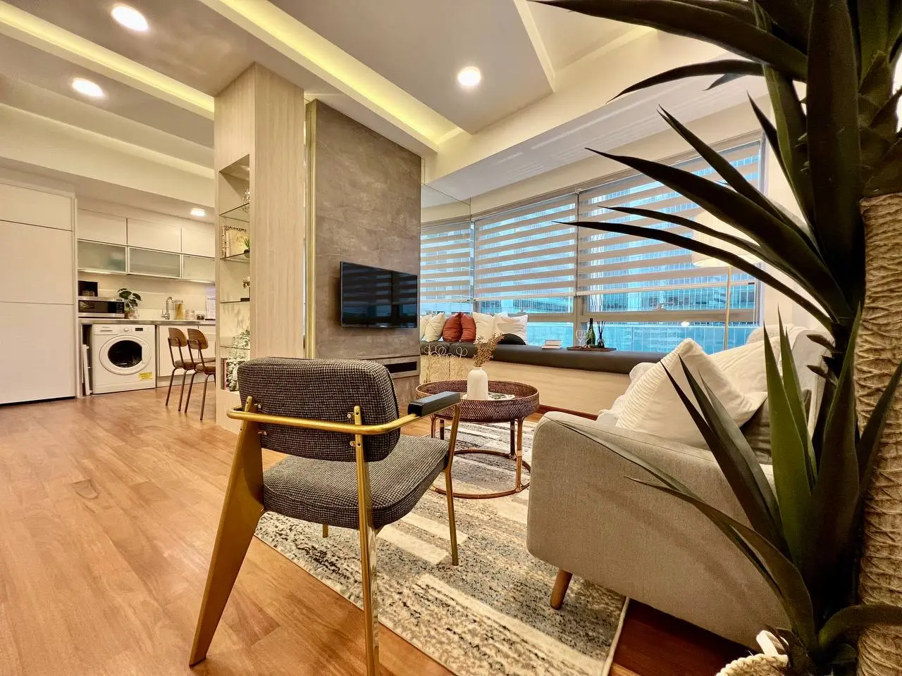 Philo Trio Interior Design - Modern / Contemporary - Living Room - Resale Condo - $50,000