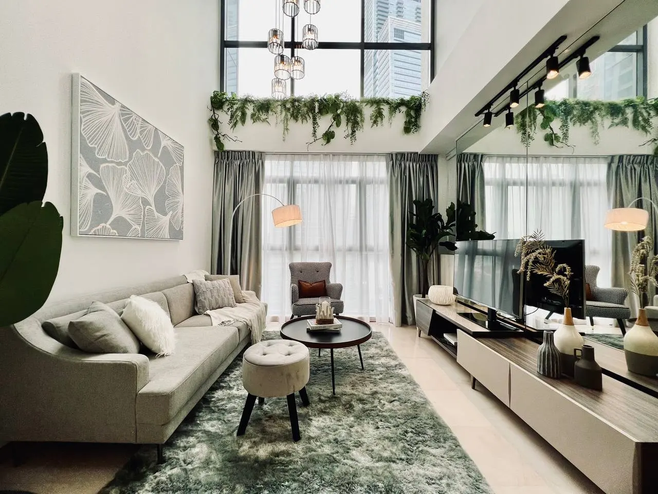 Philo Trio Interior Design - Modern / Contemporary - Living Room - Resale Condo - $60,000