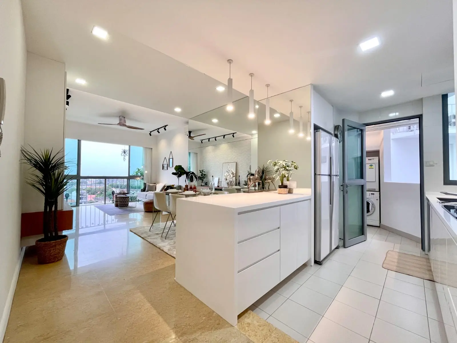 Philo Trio Interior Design - Minimalistic / Scandinavian - Kitchen - Resale Condo - $60,000