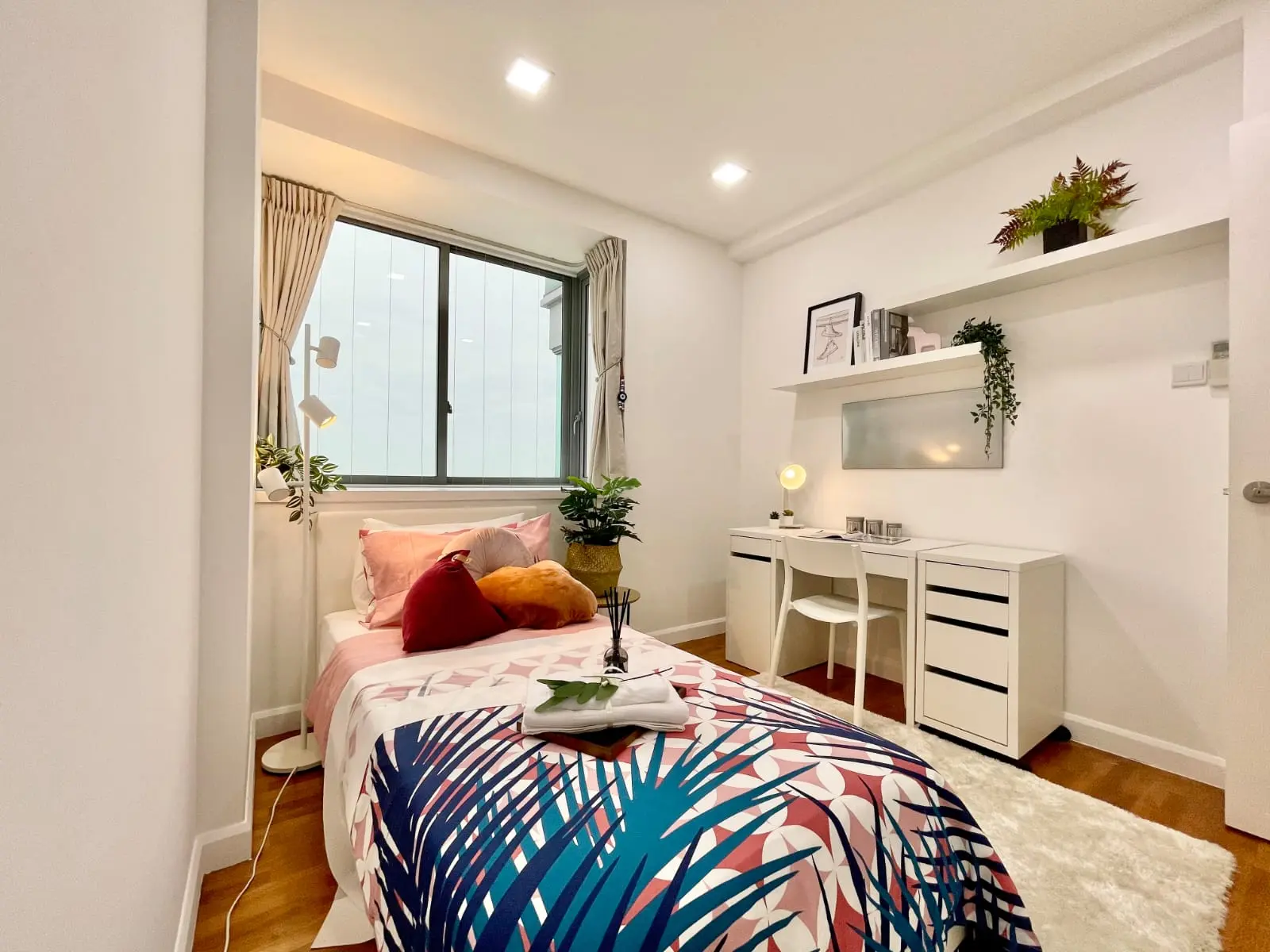 Philo Trio Interior Design - Minimalistic / Scandinavian - Bedroom 2 - Resale Condo - $60,000