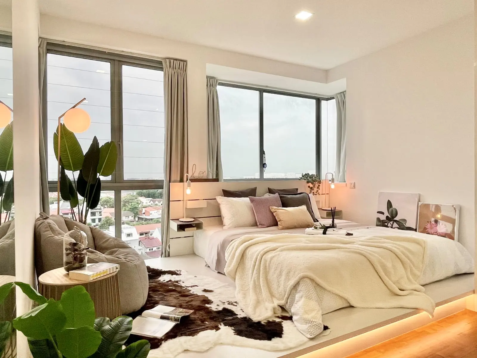 Philo Trio Interior Design - Minimalistic / Scandinavian - Master Bedroom - Resale Condo - $60,000