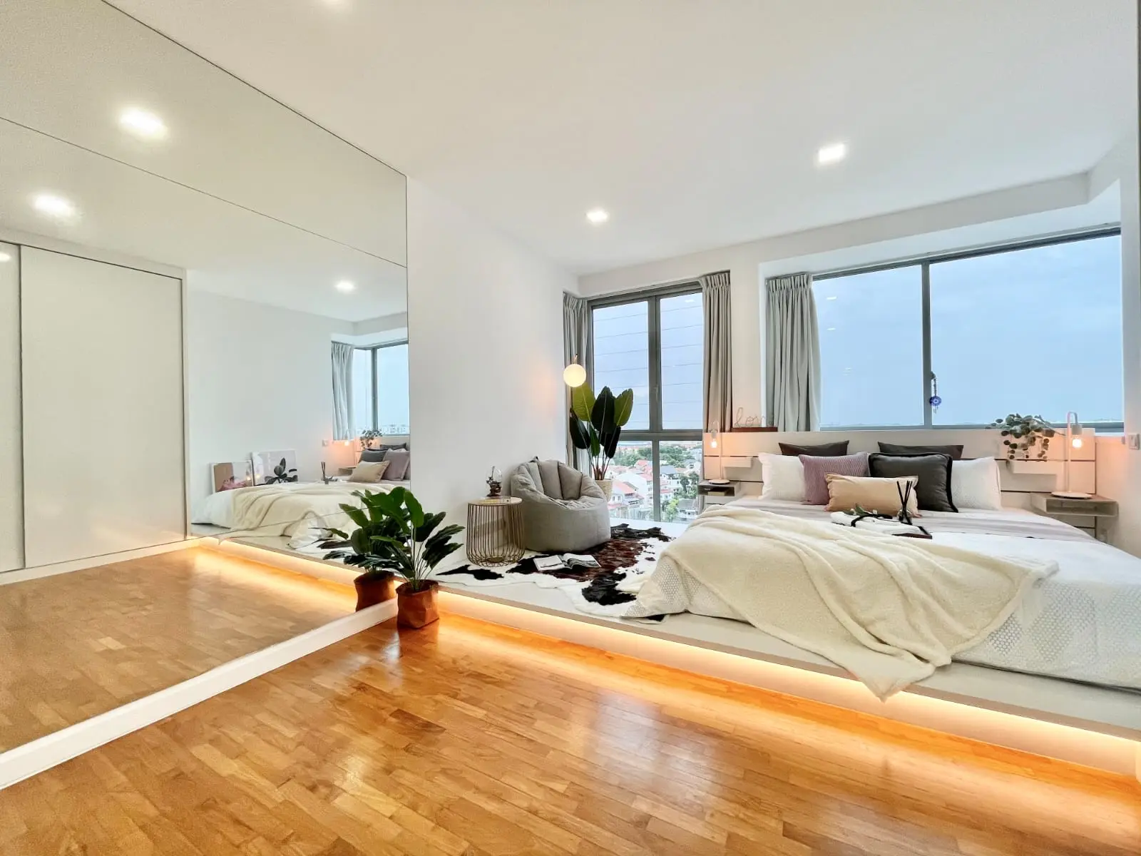 Philo Trio Interior Design - Minimalistic / Scandinavian - Master Bedroom - Resale Condo - $60,000