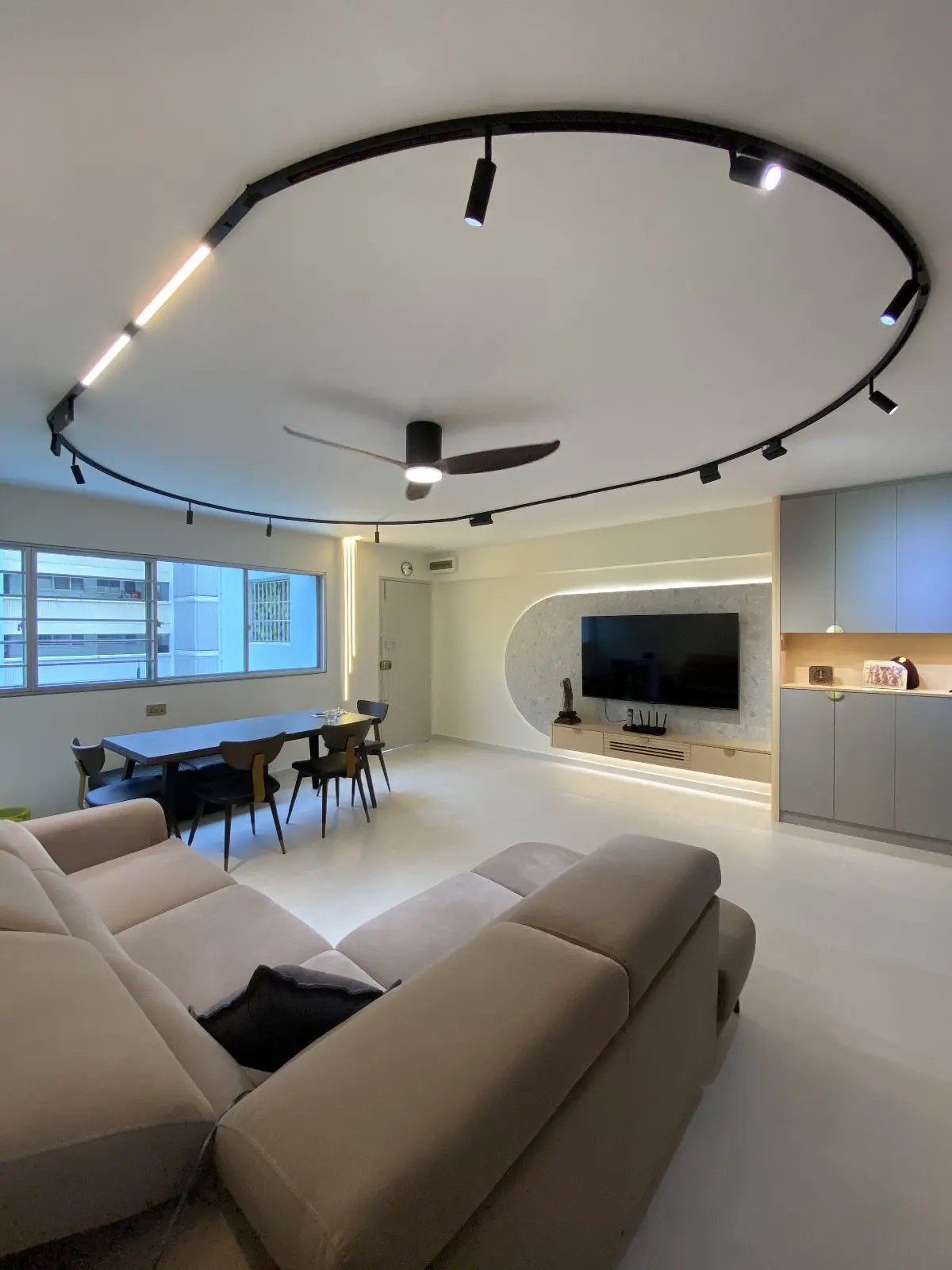 ID Avenue - Minimalistic / Scandinavian - DINING - Resale HDB - $80,000