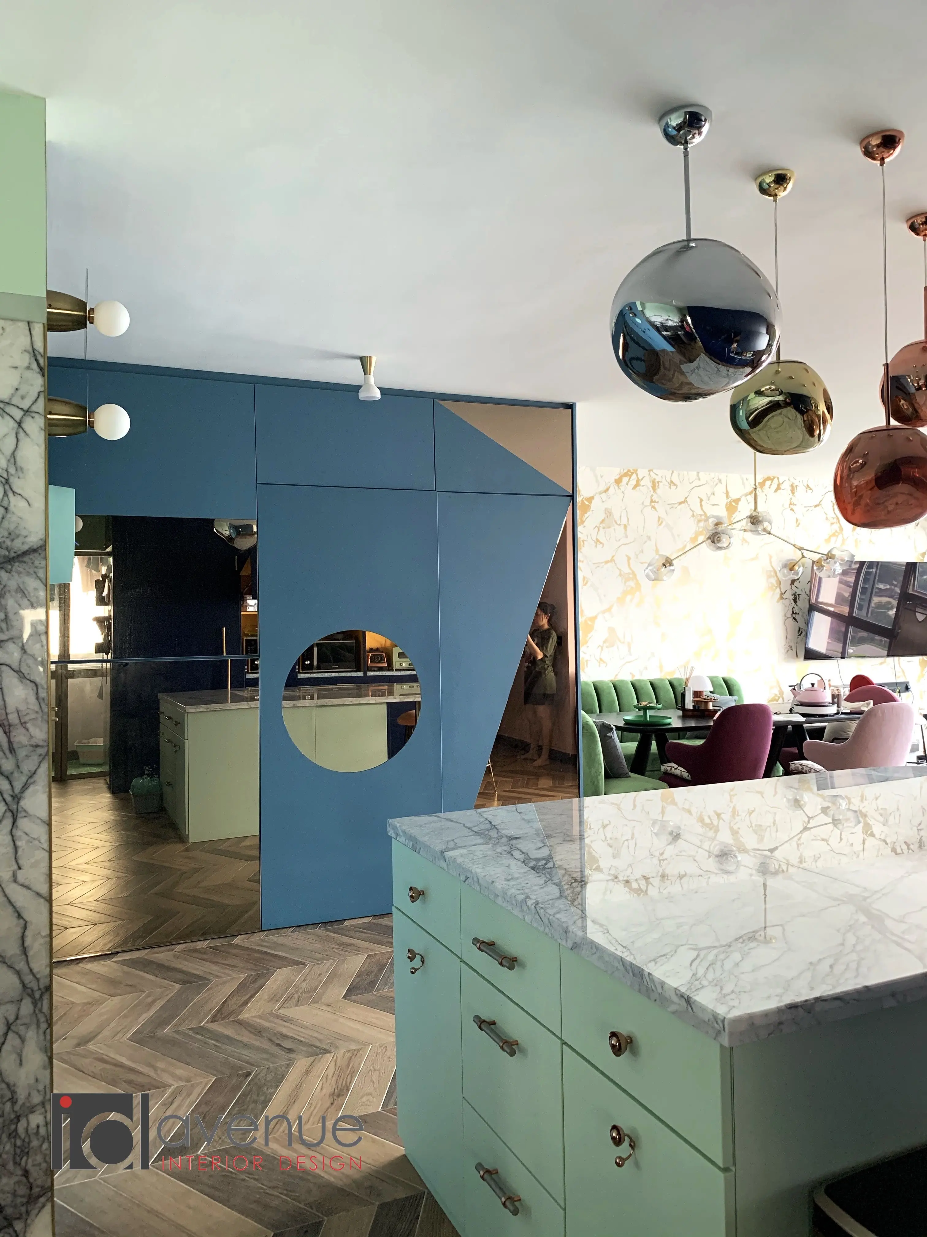 ID Avenue - Artistic / Eclectic - KITCHEN - New HDB - $95,000